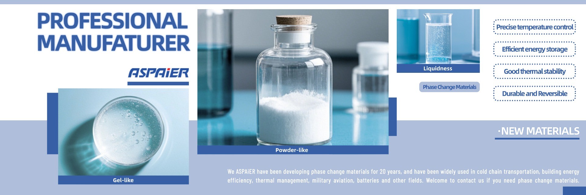 jakość Dedykowany PCM łańcucha chłodnego fabryka